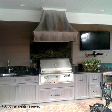 Azek beadboard custom painted with exterior paint