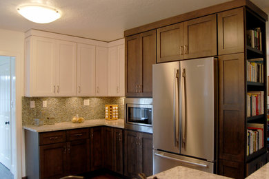 Inspiration for a transitional kitchen remodel in Other