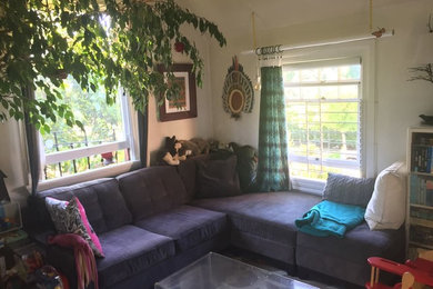 Inspiration for an eclectic living room remodel in San Francisco