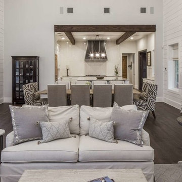 New Take on Texas Farmhouse by John Siemering Homes Austin TX