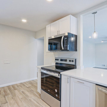 Longtime Family Kitchen, with Pass-through Serving Window