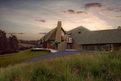 CGI- Exterior - A Groundbreaking Design for a 21st Century Country House