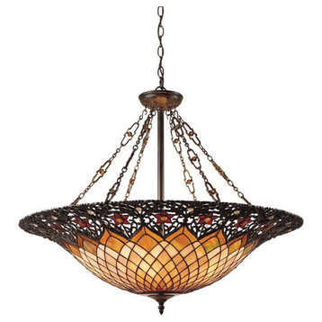 Quoizel Lighting - Adriana Pendant 6 Light - 28 Inches high     -Traditional