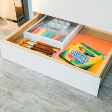 Drawer instead of toe splash