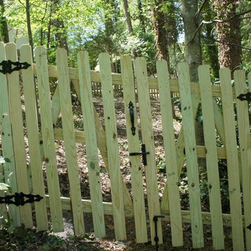 Wood Fencing Projects
