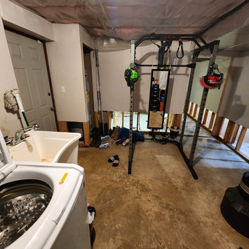 Basement Finish with bathroom