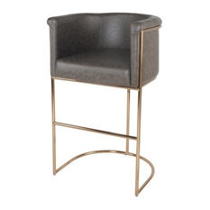 New Pacific Direct Inc. - Colm Bar Stool, Rye Gray - Bar Stools and Counter Stools