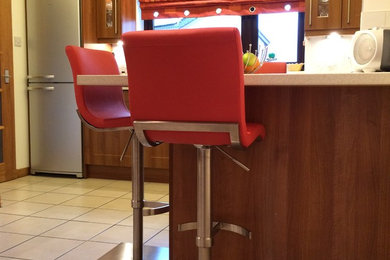 Inspiration for a small contemporary kitchen in Other.