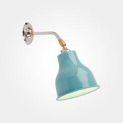 Factory Wall Light - MK1 - Turquoise | Artifact Lighting Ltd - Wall Lights