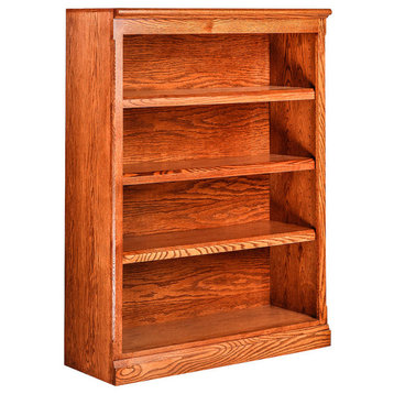 Mission Oak Bookcase, Ebony Alder