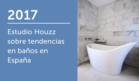 Estudio Houzz sobre tendencias en baños en España 2017