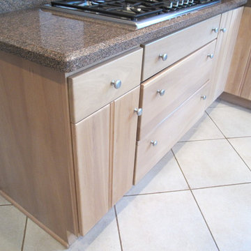Deerfield Residence (kitchen cabinet restoration/before & after)
