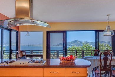 Island style kitchen photo in Hawaii