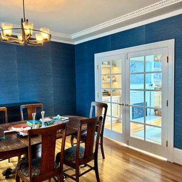 The Grasscloth Dining Room