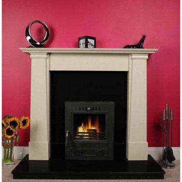 Cruz fireplace set + stove fully fitted
