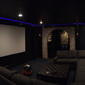 Basement/Wine Room/Movie Theatre