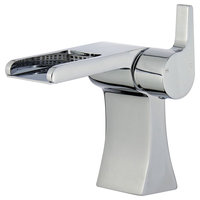 Salamanca Single Handle Bathroom Vanity Faucet in Polished Chrome