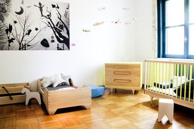 Réalisation d'une chambre d'enfant tradition.