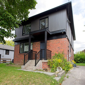 Front Corner View of the Two-Storey Addition | Scarborough