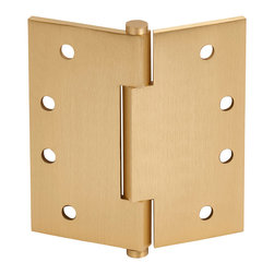 Square Barrel Brass Door Hinge - Hinges