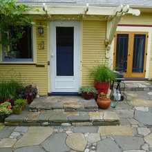 stone steps and patios