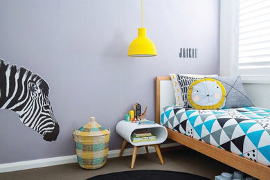 This is an example of a modern kids' room in Sydney.