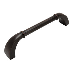 Cosmas - Cabinet Pull, 5" Hole Centers, Oil Rubbed Bronze, Set of 10 - Cabinet And Drawer Handle Pulls