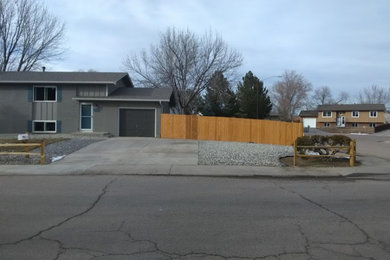 privacy fence build