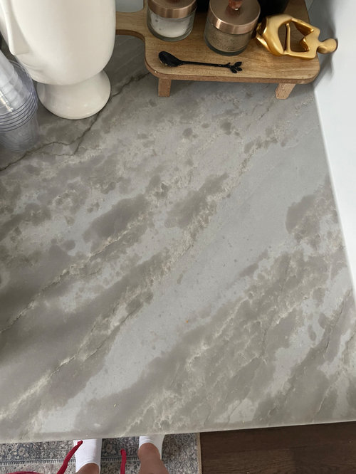 Quartzite staining very badly