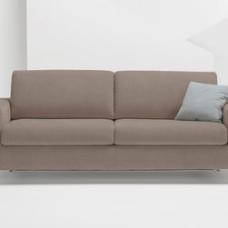 Italian Sofa Bed Mistral by Pezzan | Light Gray - $2,395 - Sleeper Sofas