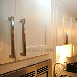 Square Bar Pulls by Celeste Designs - Cabinet And Drawer Handle Pulls