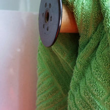 Hang in There: Easy and Affordable DIY Tricks to Keep Bath Towels Handy