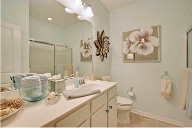 Bathroom - contemporary bathroom idea in Charleston