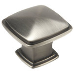 Cosmas - Cosmas 4391AS Antique Silver 1-1/4&rdquo; Square Cabinet Knob - Manufacturer: Cosmas