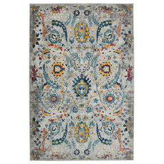 7'X10' Sand Ivory Machine Woven Uv Treated Ogee Indoor Outdoor Area Rug 7'X10' Sand Ivory Machine Woven Uv Treated Ogee Indoor Outdoor Area Rug