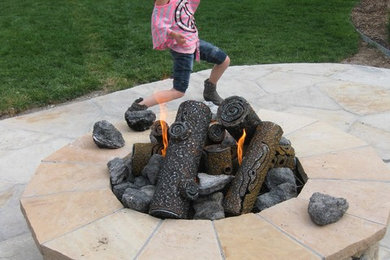 Elegant patio photo in Denver