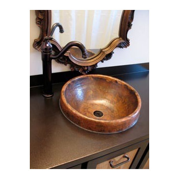 TCU-014NA - Granada - Round Copper Drop-in