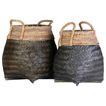 East at Main Tigris Woven Baskets (Set of 2)