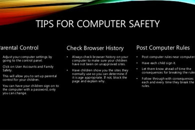 Tips for Computer Safety