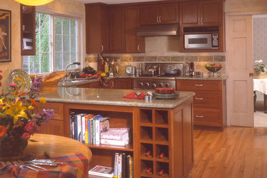 Tuscan kitchen photo in Seattle
