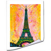 Dean Russo 'Eiffel ALI' Paper Art, 18x24, 18x24