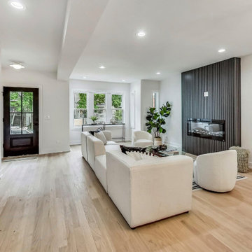 Spacious Kitchen and Elegant Living Area Remodel in Belmont