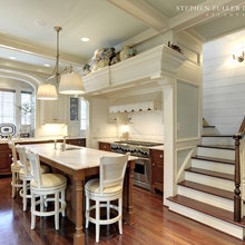 Stairs in Kitchen