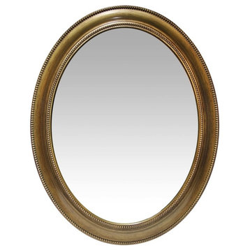 30" Gold Sonore Antique Wall Mirror