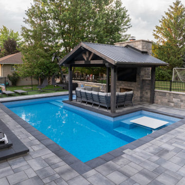 Luxury Poolside Gazebo & Outdoor Living