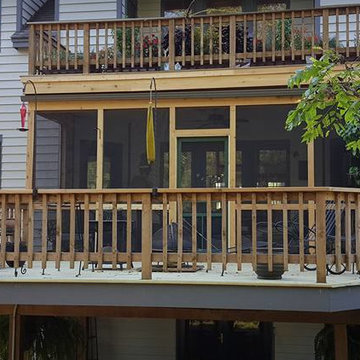Multi Level Deck Construction