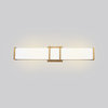 1-Light, 26W LED Vanity Light, Brushed Gold/Acrylic Shade