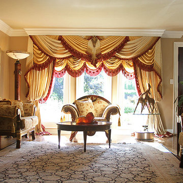 Custom High End Window Treatments in Northbrook, Illinois