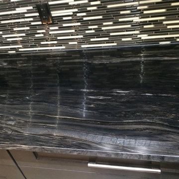 Magrath Quartz and Dark Granite combination
