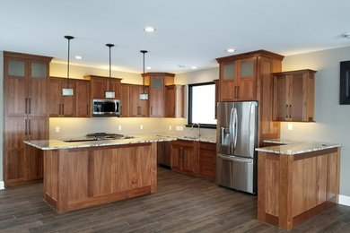 Example of a kitchen design in Other